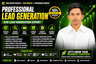 do b2b lead generation, linkedin lead generation and targeted b2b leads