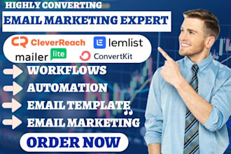 mailerlite email marketing automation workflow cleverreach newsletter funnels
