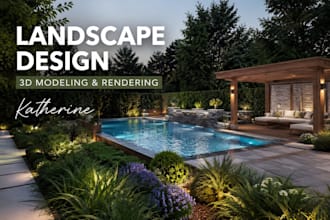 do autocad 2d floor plan, 3d floor plan design, landscape backyard design