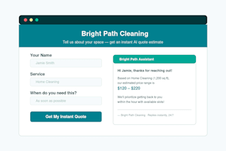 build a custom lead capture chatbot