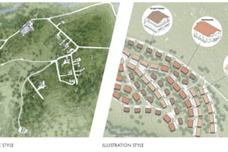 create master plan design and visualization