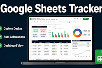 create google sheets tracker for your business