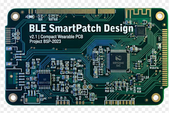 design advanced ble enabled smartpatch hardware and pcb