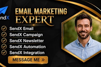 setup sendx campaign sendx newslette sendx integration sendx automation workflow