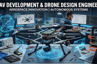 provide uav development, drone design, flight controller and embedded systems
