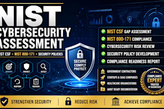 nist csf cybersecurity assessment and nist 800 171 compliance review