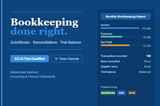 professional bookkeeping for your business
