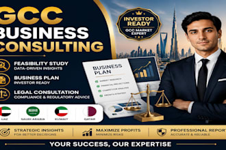 feasibility studies, business plans and legal consultation uae saudi kuwait gcc