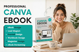 canva ebook design canva workbook ebook layout lead magnet canva PDF