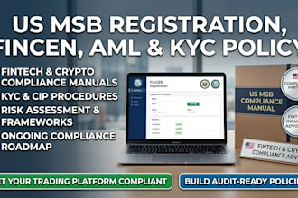 do US msb registration, fincen compliance, aml kyc policy for fintech and crypto