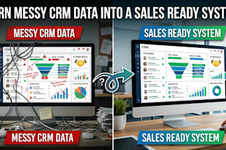 clean organize and optimize your CRM database for better sales results
