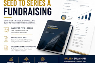 create an investor pitch deck for startup fundraising