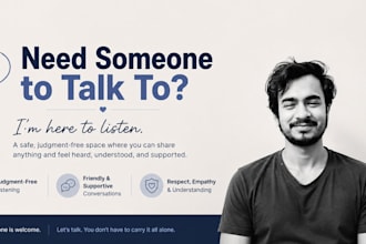 be your secret listening partner with no judgments