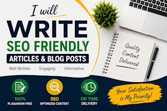 write SEO friendly articles