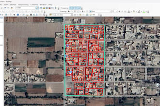 digitize and correct land parcel boundaries in arcgis or qgis