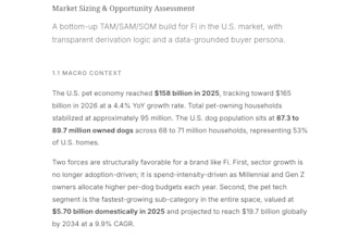 do market research, competitor analysis and industry research