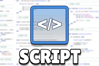 script your roblox game for you