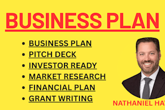 write a topnotch business plan, grant writing, startups, investors, fundraising