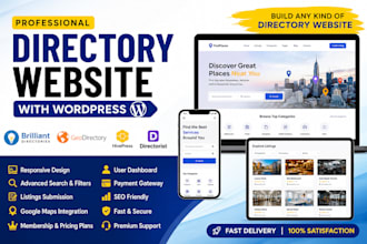 brilliant directory website geodirectory website wordpress hivepress directorist
