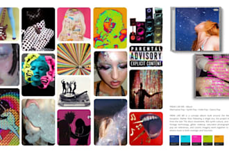 create a pinterest style board for your project