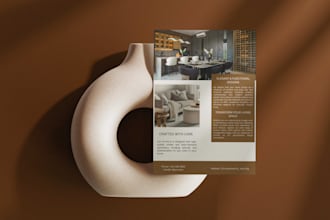 design a professional business flyer ready for print