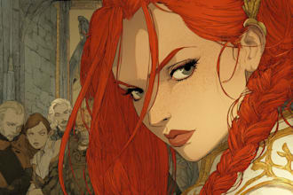 comic book illustration with comic book illustrator
