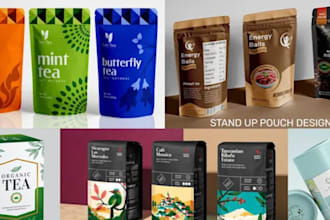 design premium packaging and label designs for pet products
