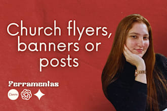 design eye catching church social media designs