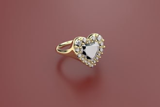 create jewellery cad designs for 3d printing and rendering