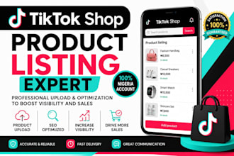 manage tiktok shop product uploads and SEO
