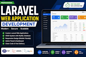 build laravel crud application with mysql database
