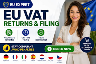 file eu vat returns and vat oss for amazon fba and ecommerce businesses