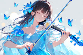 create custom ai anime art and characters using stable diffusion