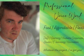 record male british accent for voice overs