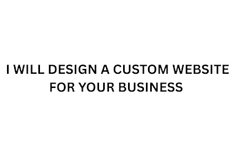 design a custom general wordpress website