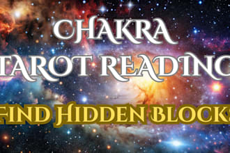 check your chakras and energy blocks using tarot