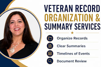 summarize and organize  mental health records writing