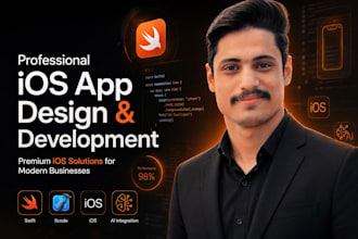 develop a native ios app using swiftui