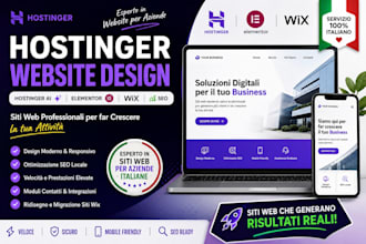 hostinger website design hostinger elementor redesign hostinger wix business SEO