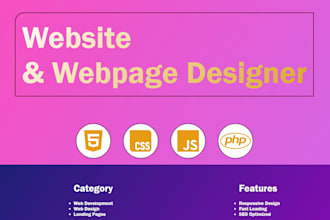 design a responsive landing page