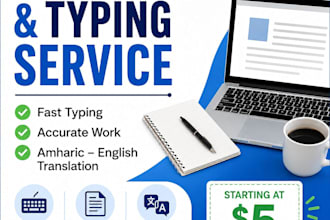 do data entry and translation work