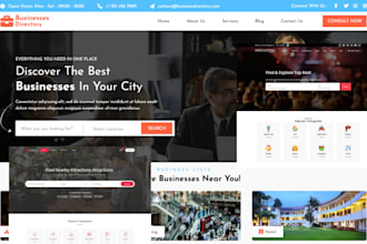 directory website brilliant directory website listingpro theme mylisting design