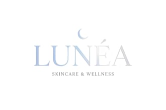 modern gradient logo for beauty and skincare brand