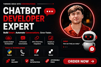develop a custom ai chatbot for your website business