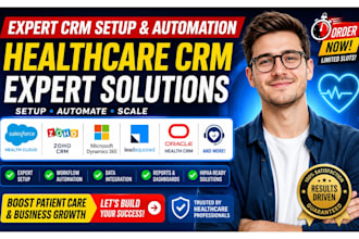 salesforce health cloud zoho crm microsoft dynamics 365 ledsquared oracle health