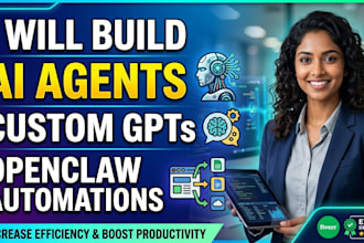 build ai agents, custom gpts, and openclaw automations