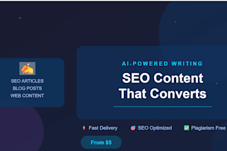 write SEO optimized articles blog posts and web content using ai automatio
