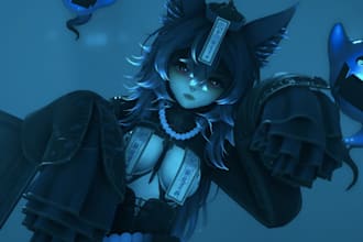 do vr character, furry avatar model vr character anime vrchat pc quest