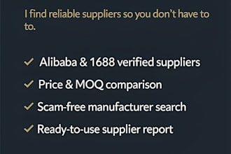 find reliable suppliers from china for your product or business