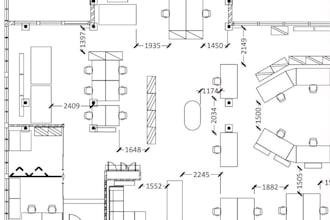 update your office floor plan, occupancy layout or workspace design